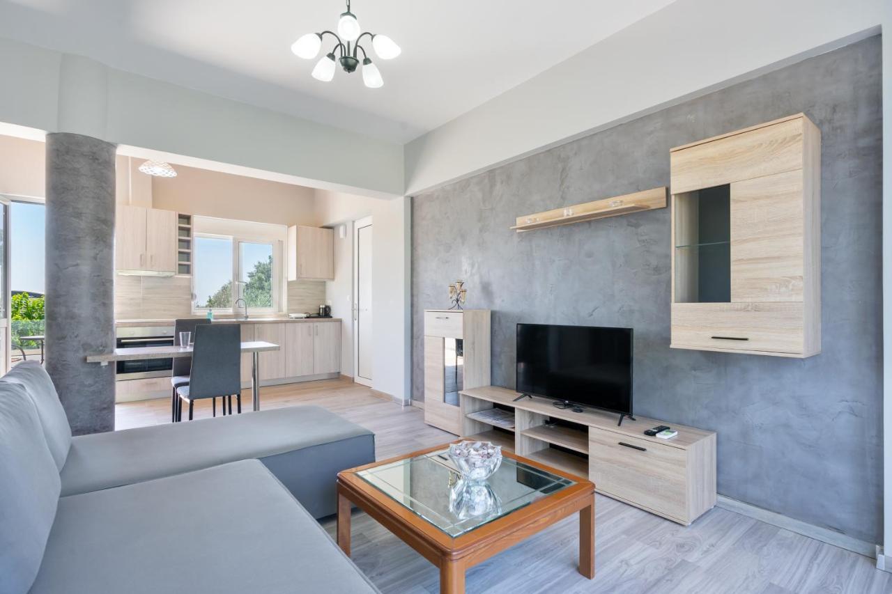 Aristos Garden Apartments Kalithies Exteriör bild